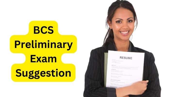 BCS Preliminary Exam suggestion