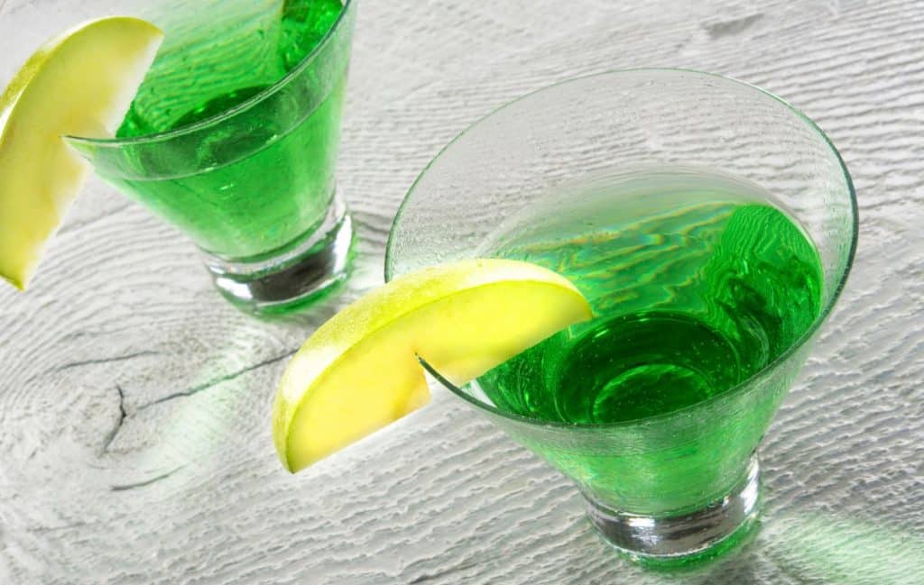 Green apple vodka