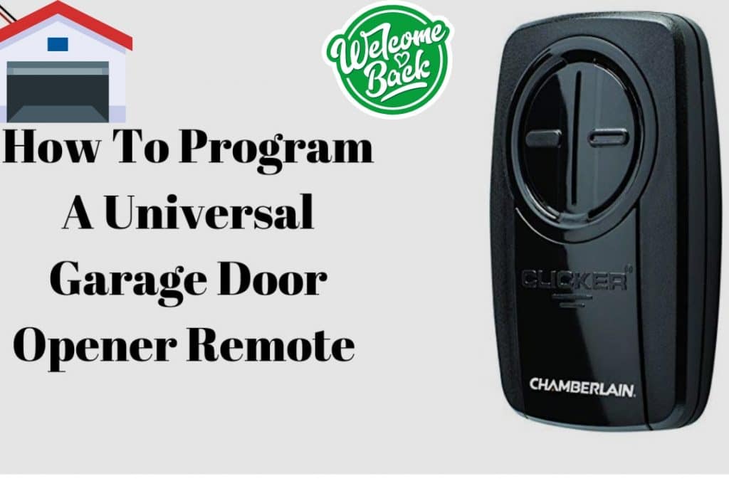 How to Easily Program Garage Door Opener