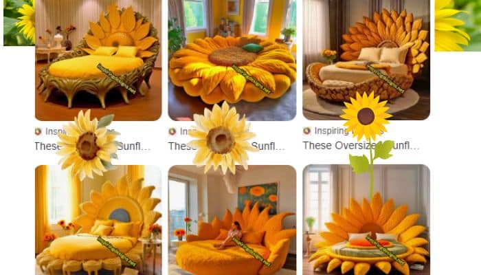 Sunflower Bed Delight